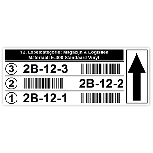 Multilevel location label