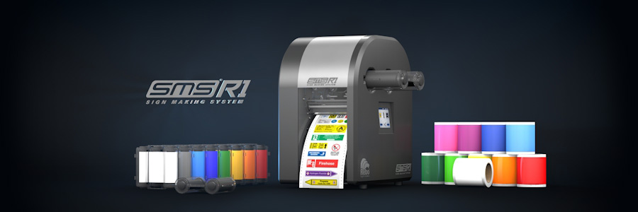 kool vredig Openlijk Meerkleuren Printer & Plotter voor industriële stickers | SMS-R1®